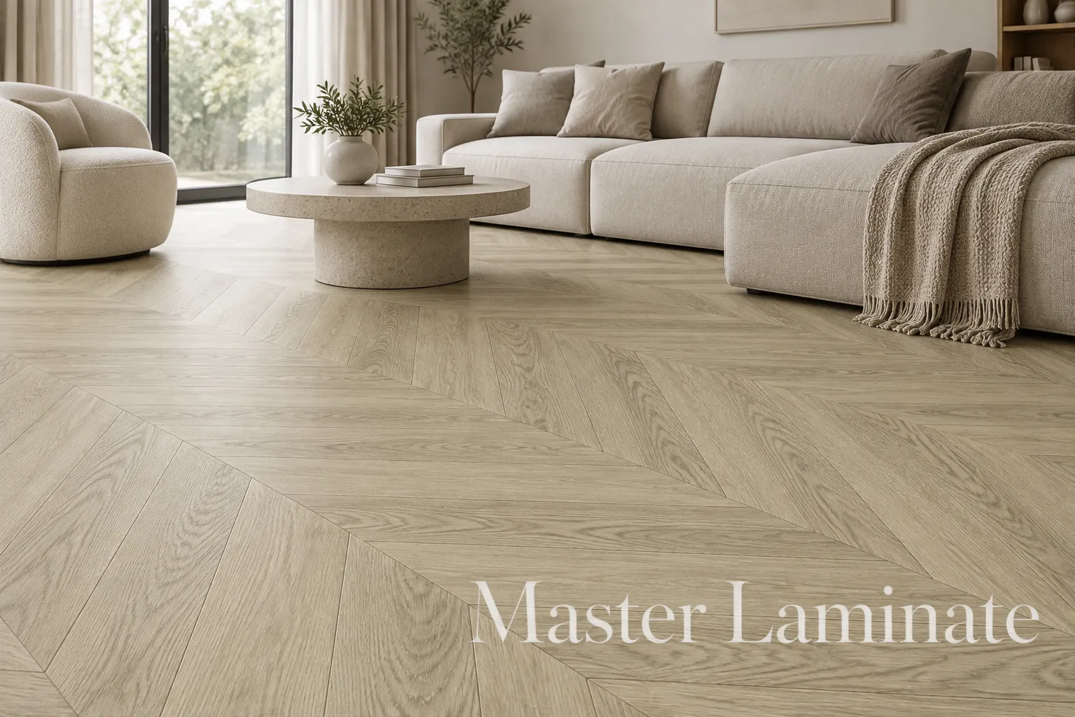 LVT Ламинат Aquafloor Шеврон премиум (Chevron Premium) 6.5/43 4V AF7012CVR 690x120