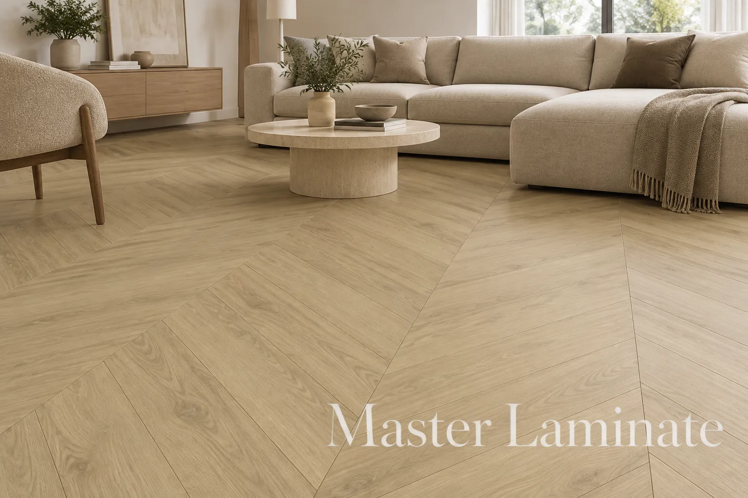 LVT Ламинат Aquafloor Шеврон премиум (Chevron Premium) 6.5/43 4V AF7013CVR 690x120