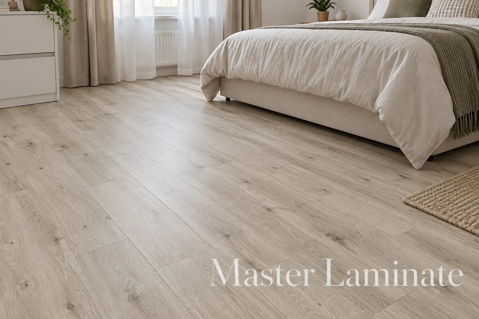 Ламинат AlixFloor Vitality Line 8 мм 8/32 4V ALX00428JUM Дуб заснеженный 1261x244