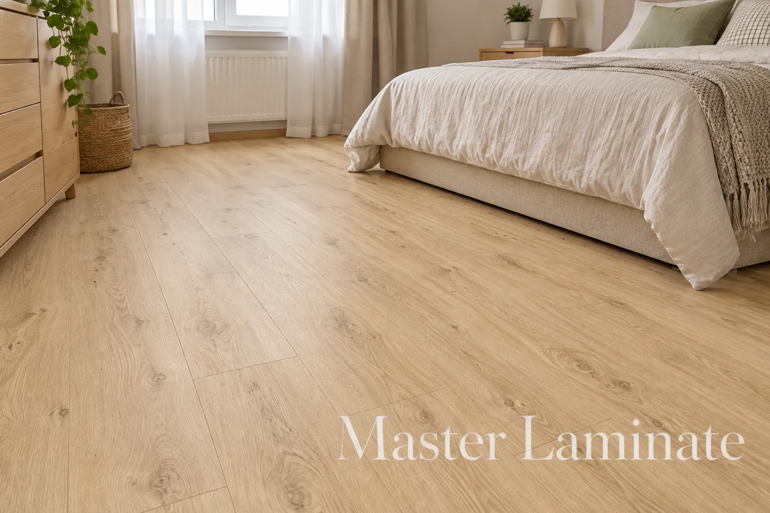 Ламинат AlixFloor Vitality Line 10 мм 10/32 4V ALX00553SPR Дуб пшеничный золотой 1261x192