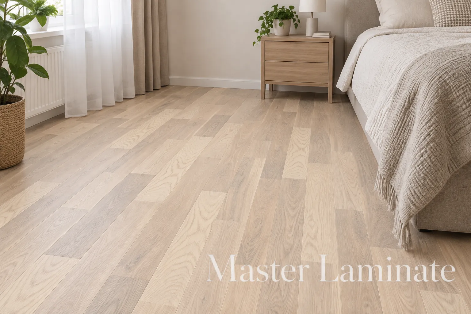 Паркетная доска AlixFloor 4V ALX1026S Ясень светло-бежевый 1116x138x14