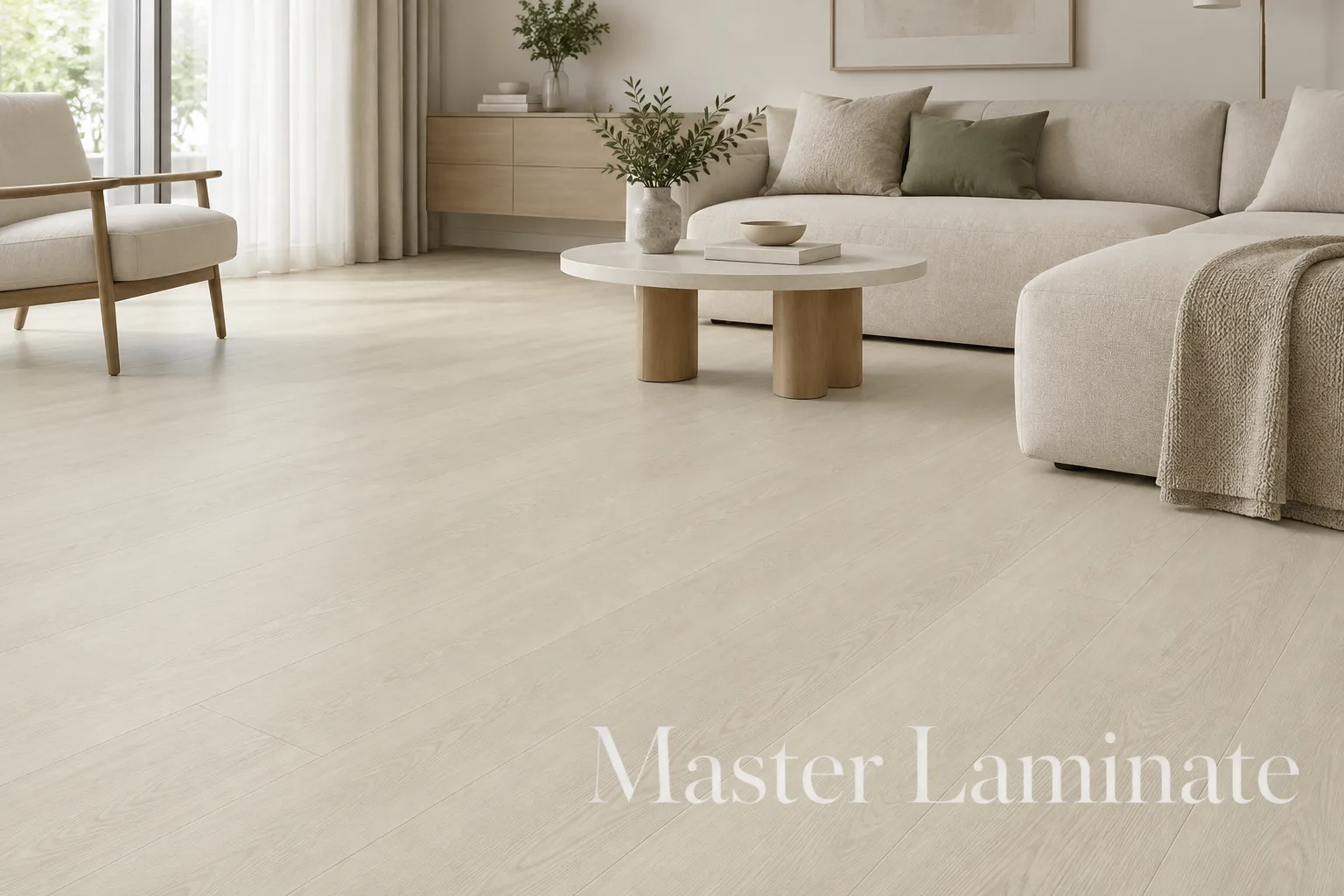 SPC Ламинат AlixFloor Natural Line 5/43 4V ALX3032-10 Дуб беленый светлый 1200x183