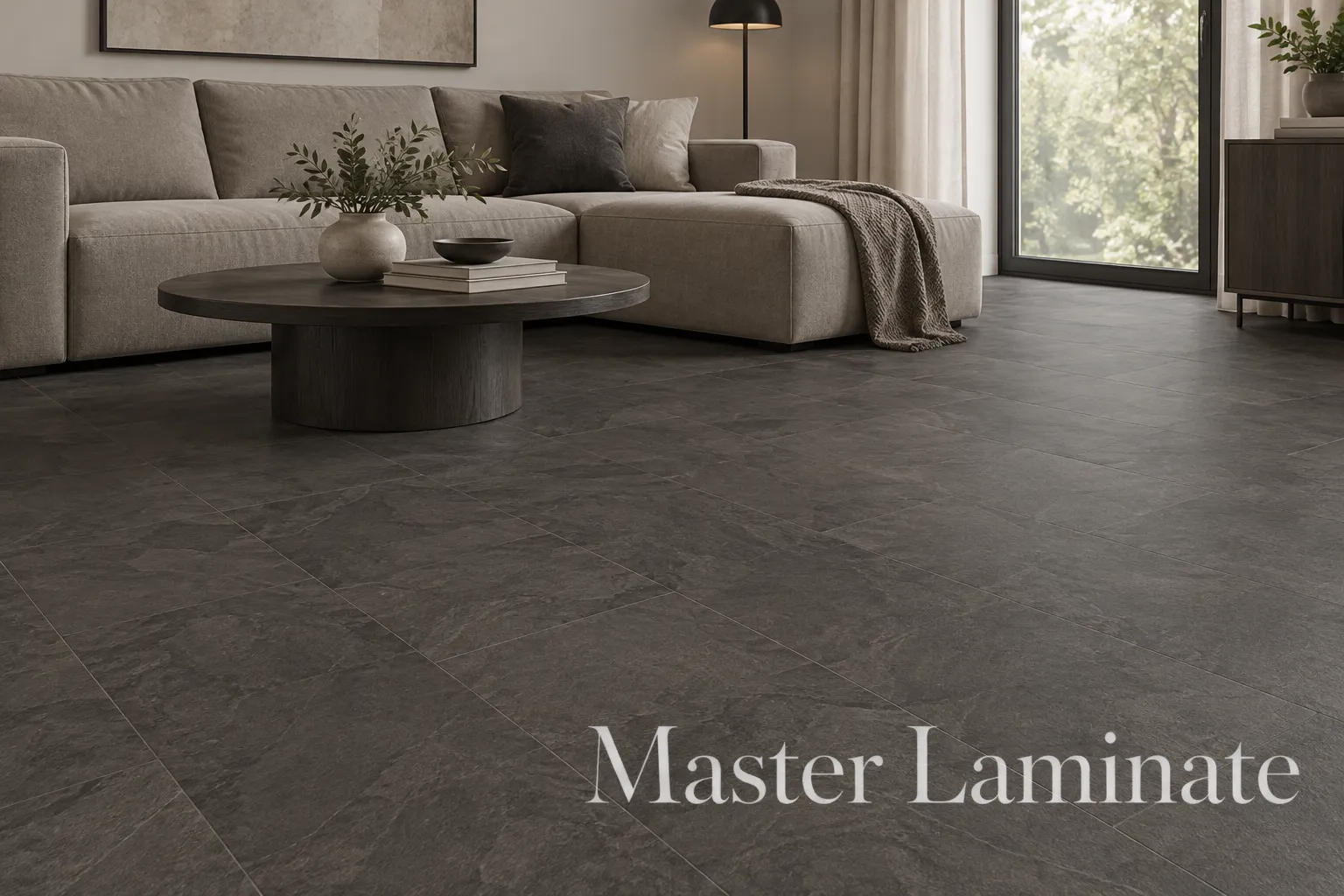 LVT Плитка Quick-Step Alpha Vinyl Oro Base 4/33 4V AVSTT 40035 Сланец Чёрный 610x303