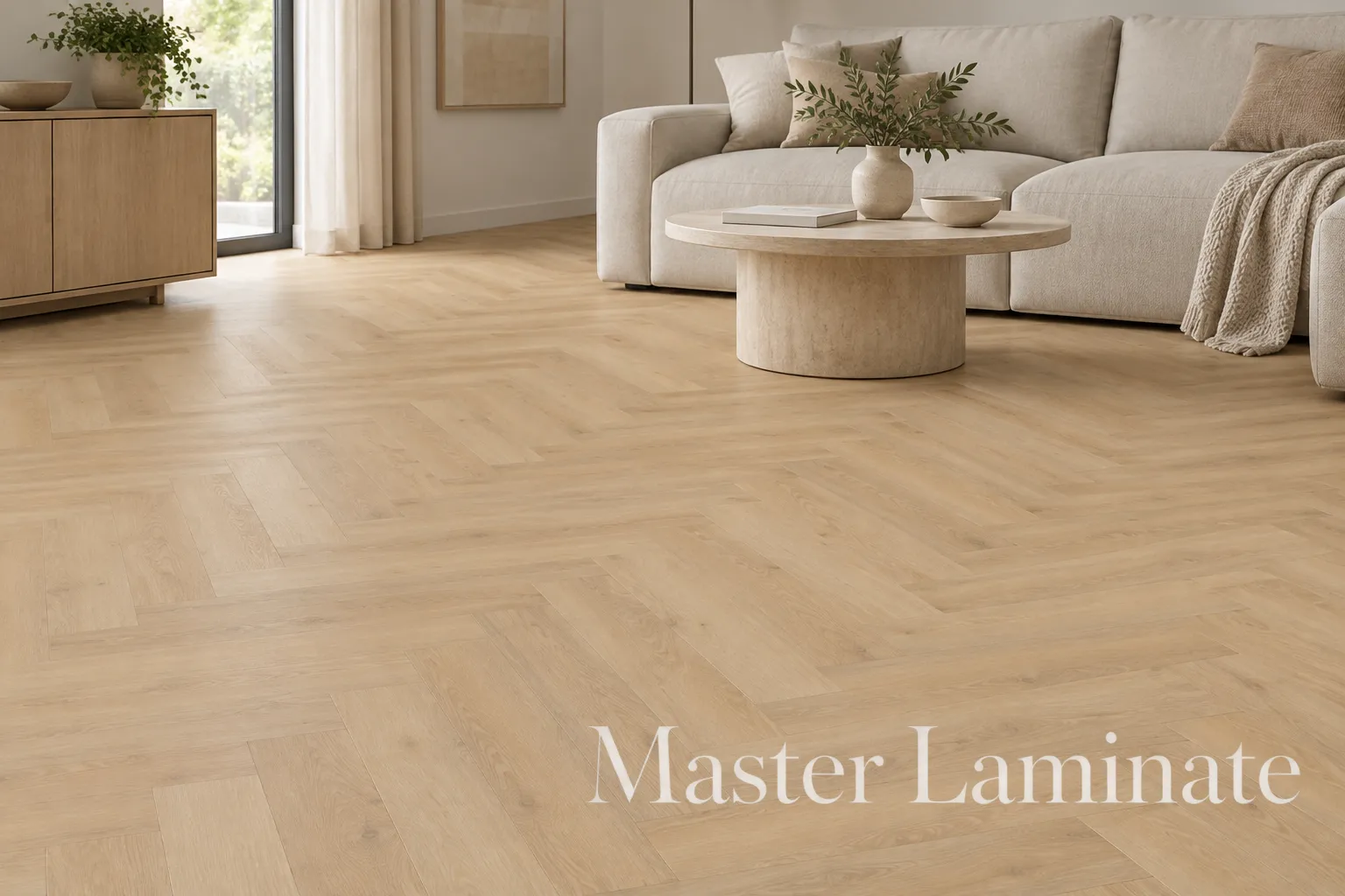 LVT Ламинат Wineo 400 Wood XS 2/31 4V DB281WXS Елка Дуб ровный бежевый 610x122
