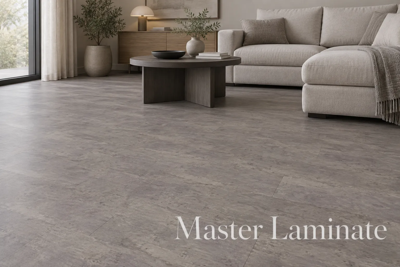 LVT Ламинат Wineo 400 Stone L 2/31 4V DB304SL Бетон серый индустриальный 610x305