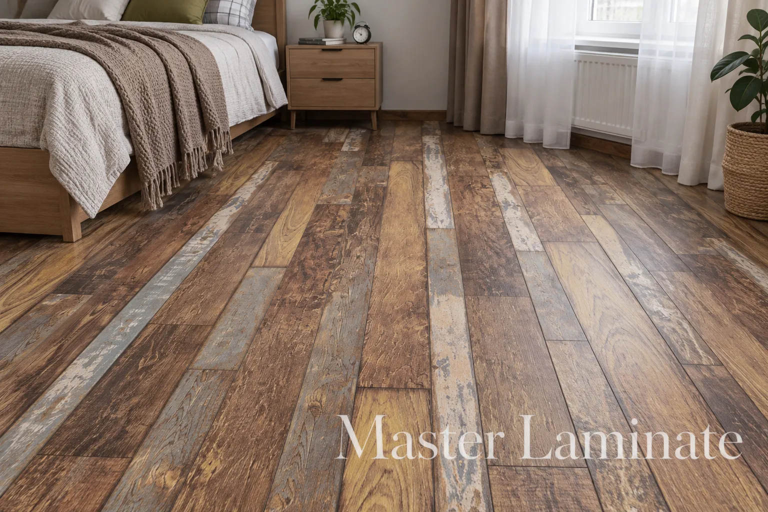 Ламинат Boho Floor Design Collection 12/34 4V DC0802 Retro 1215x195