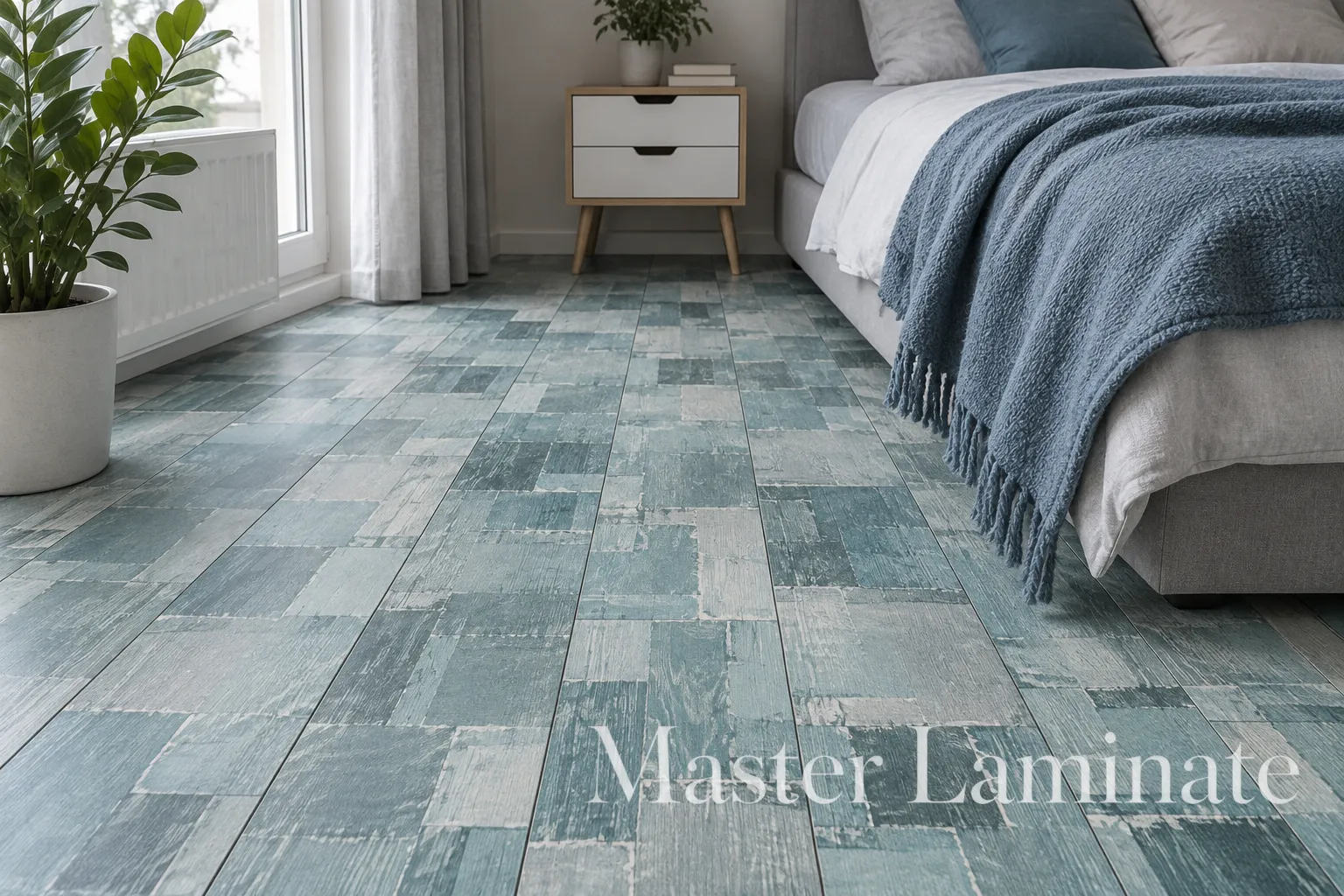 Ламинат Boho Floor Design Collection 12/34 4V DC0803 Jeans 1215x195