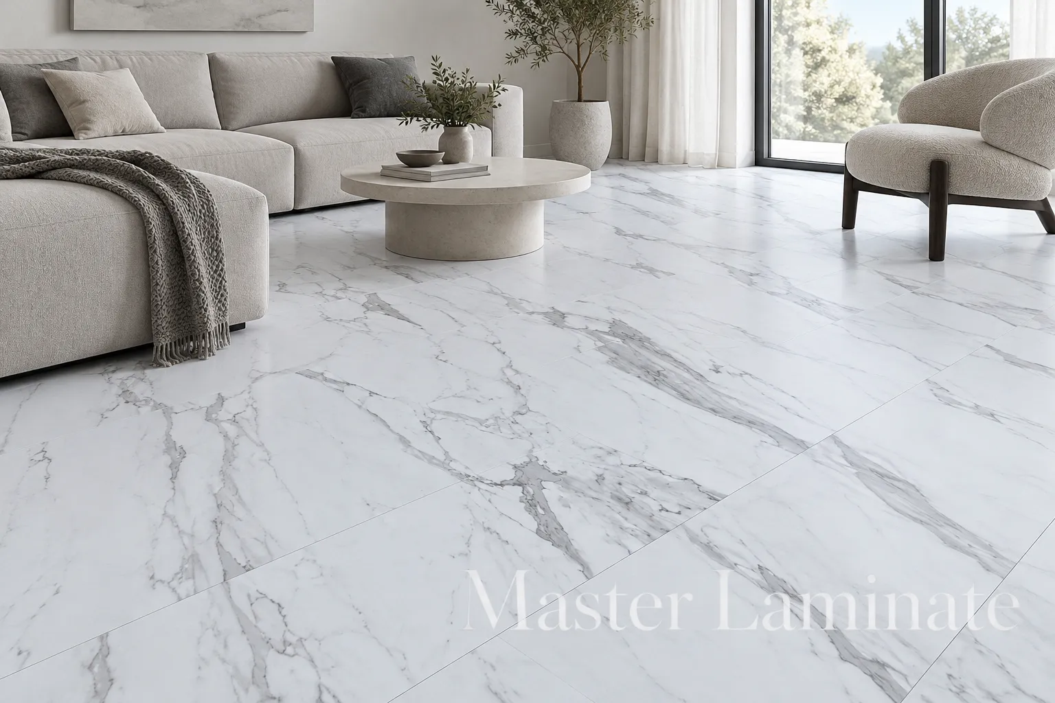 SPC Ламинат Dolce Flooring Pietra 4/43 DF-104 Мрамор Венеция 610x305