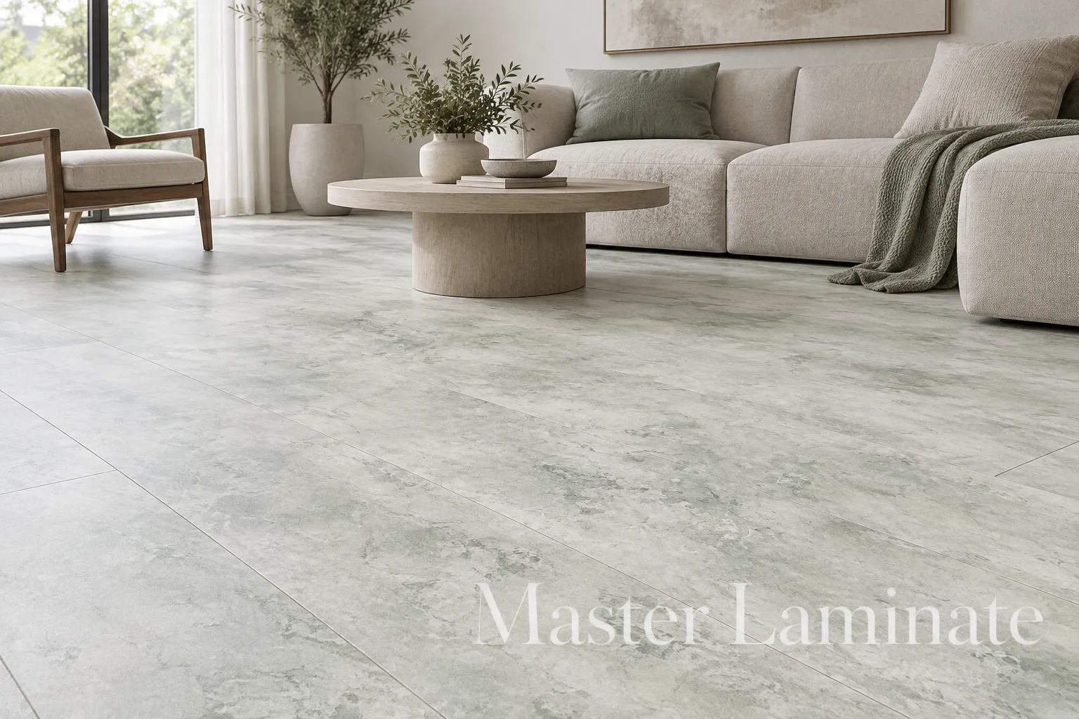 SPC Ламинат Dolce Flooring Pietra 4/43 DF-106 Бетон Интер 610x305