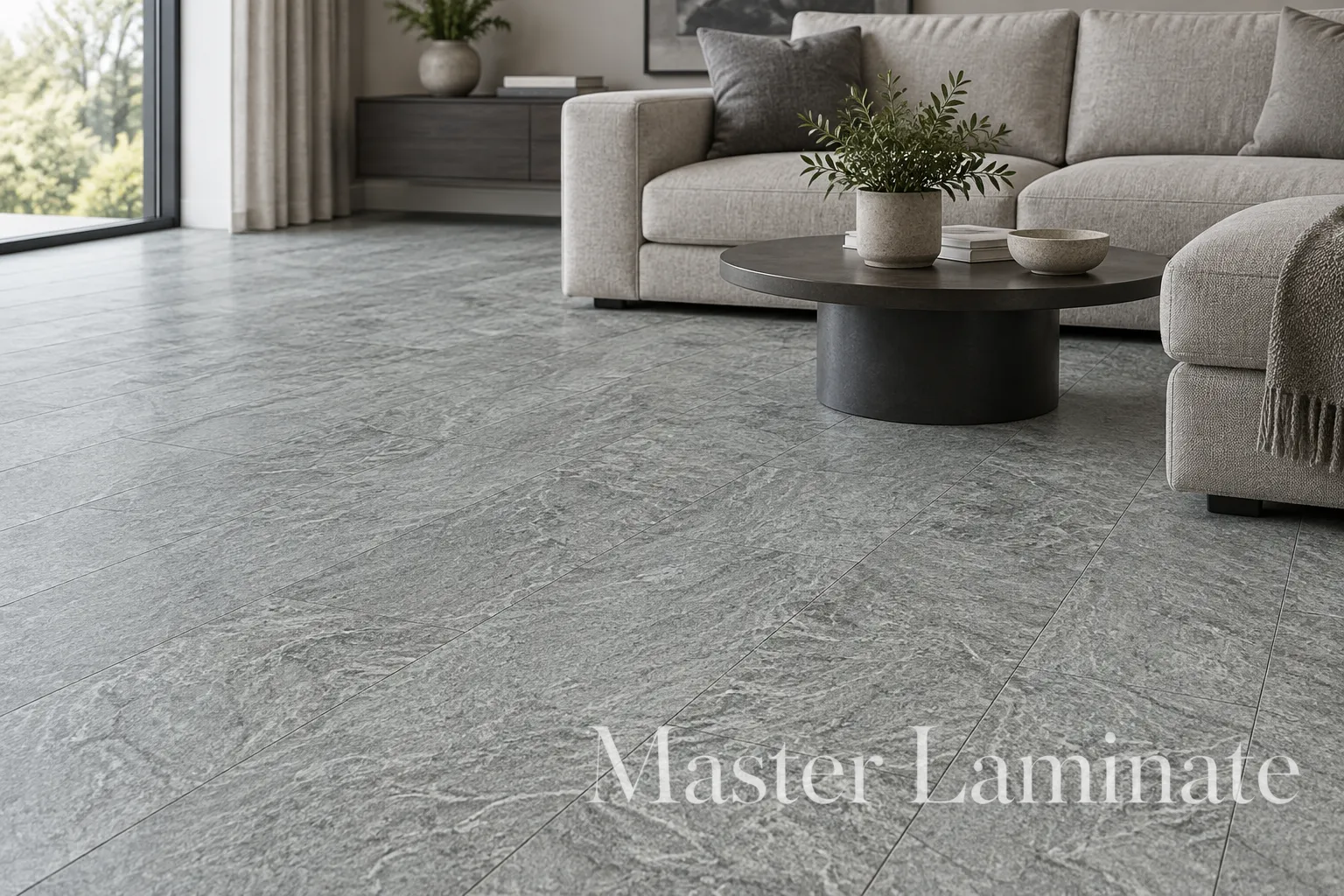 SPC Ламинат Dolce Flooring Bosco 4/43 4V DF-408 Альберо Бетон 635x127