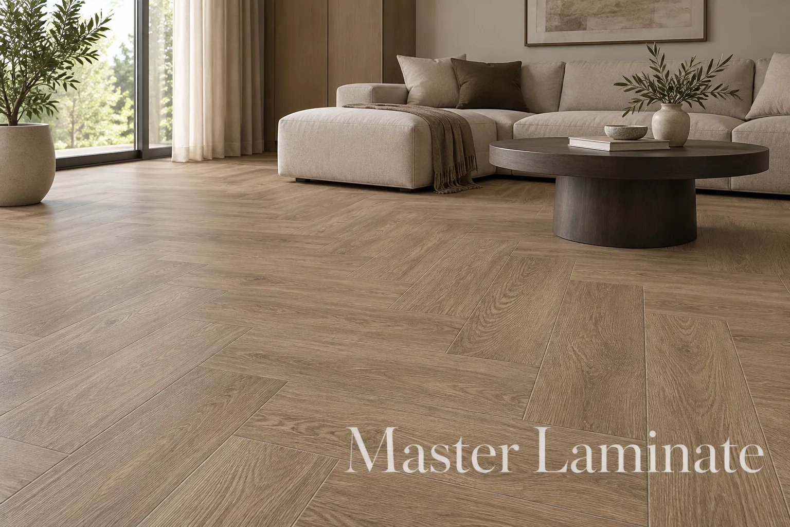 SPC Ламинат Alpine Floor Light Parquet 4/43 4V ECO 13-10 Макадамия 600x125