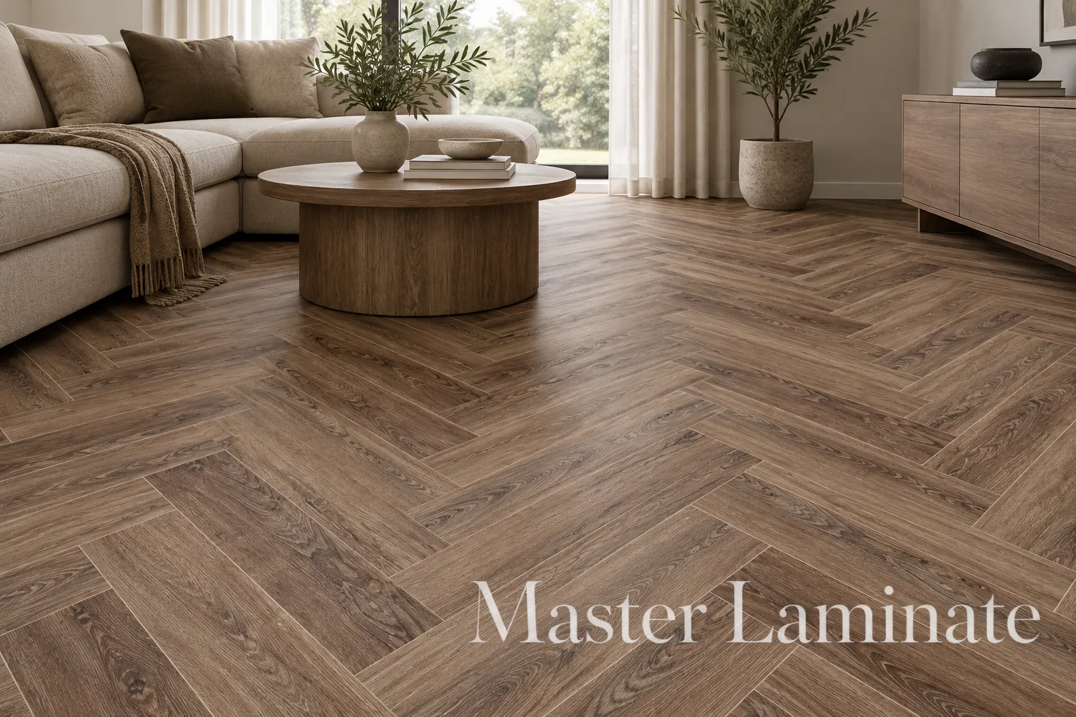 LVT Ламинат CronaPlast Елка (Herringbone) 2.5/34 4V H001 Дуб Тулуза 640x128