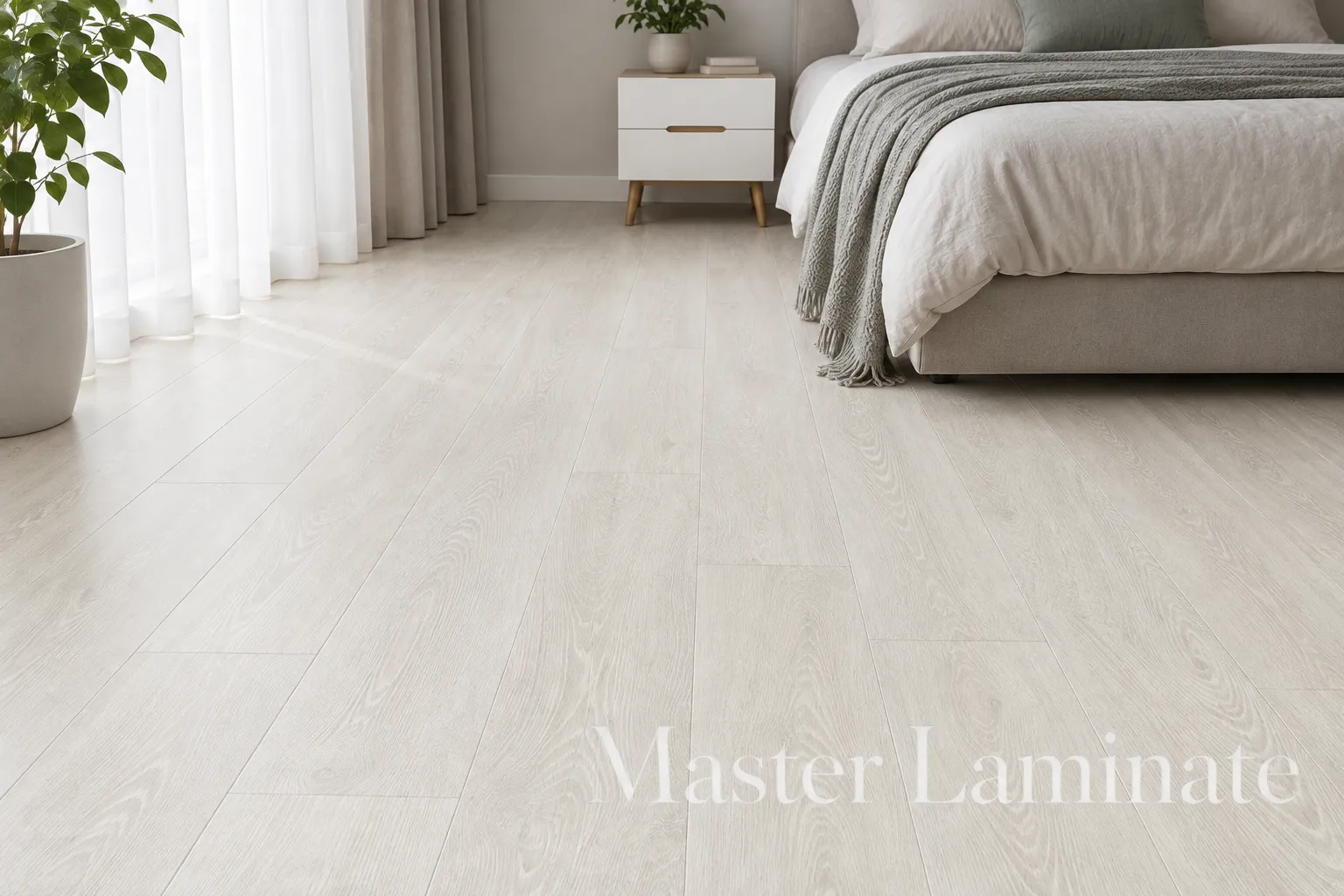 Ламинат Quick-Step Impressive 8/32 4V IM3559 Дуб Фантазийный Белый 1380x190