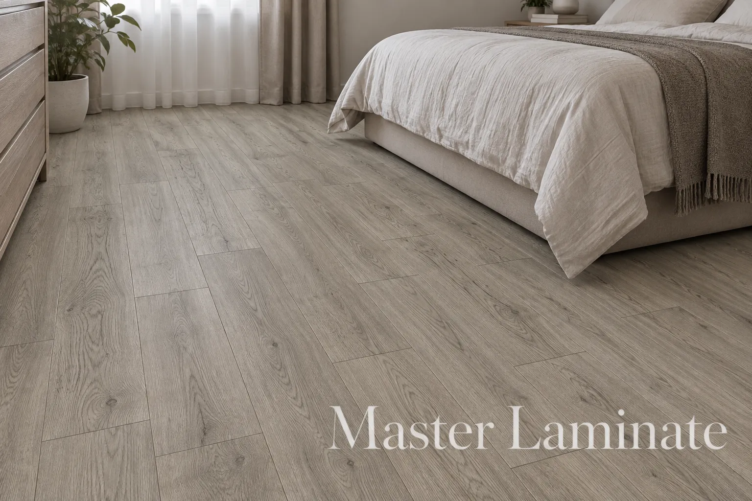 Ламинат Quick-Step Impressive 8/32 4V IM9064 Дуб Серый Браш 1380x190
