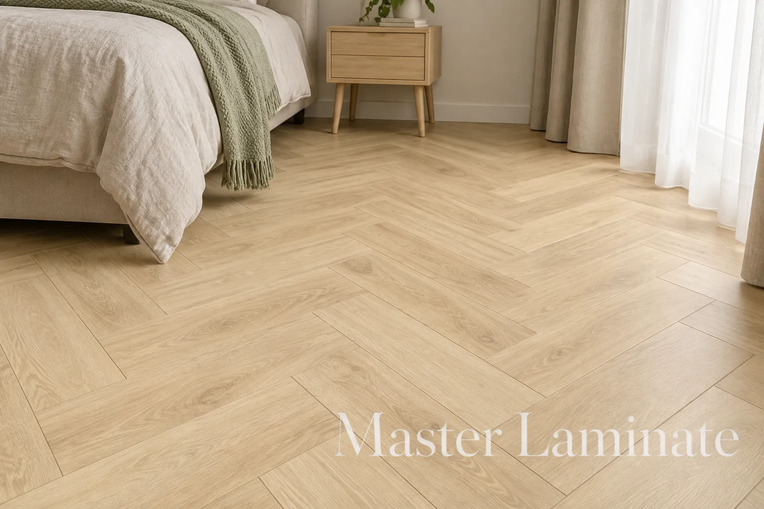 Ламинат Alpine Floor Herringbone 8/33 4V LF102-05 Дуб Шампань 606x101
