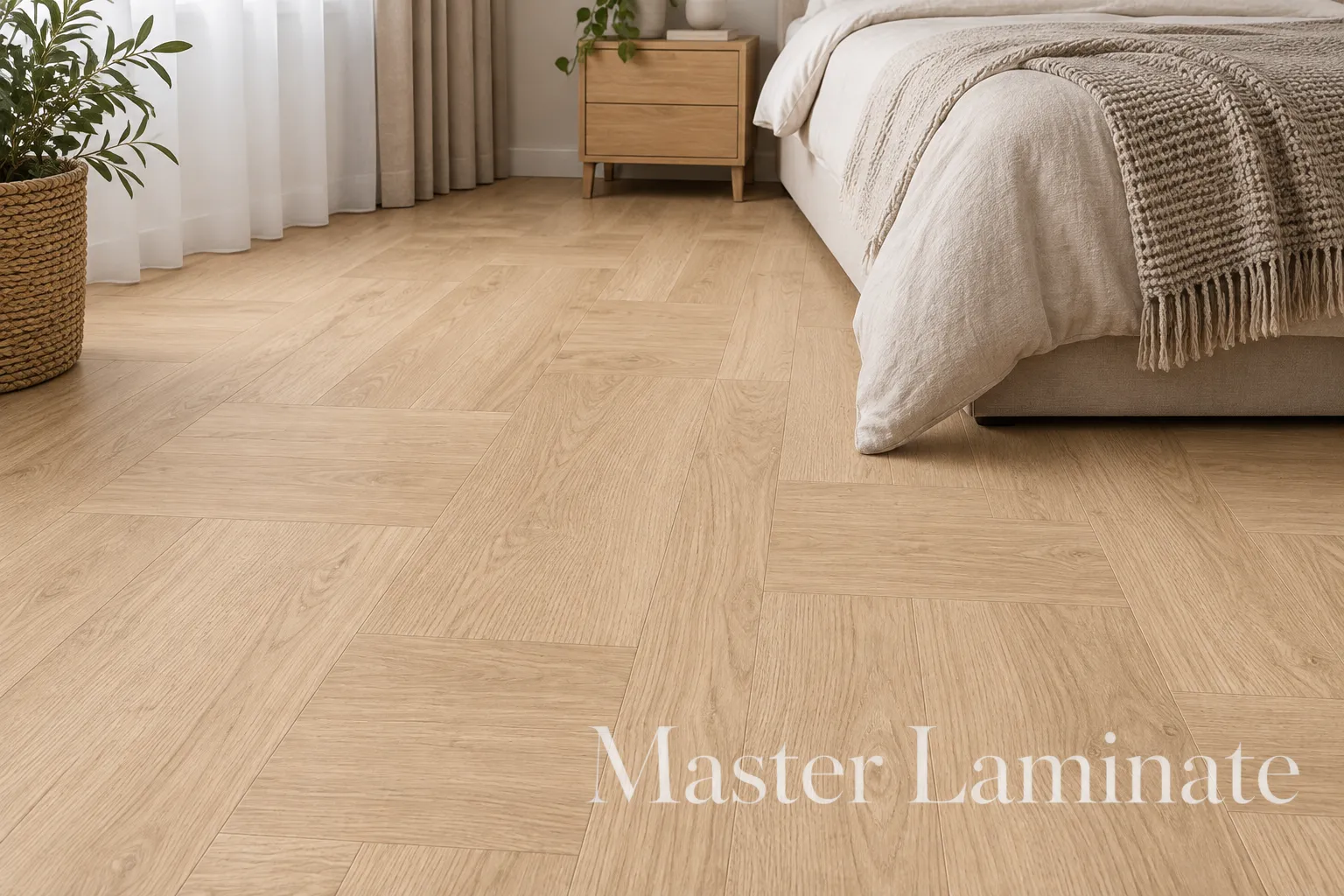 Ламинат Alpine Floor Murano Herringbone 12/34 4V LF121-01 Дуб Валенсия 605x121