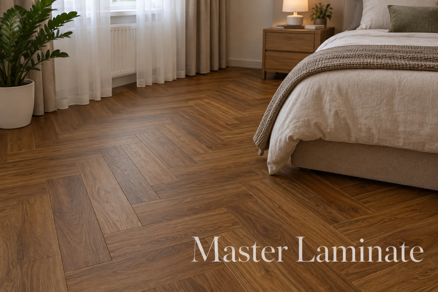 Ламинат Norland Herringbone Elegant 8/33 4V LF303-19 Орех Кипр 600x100