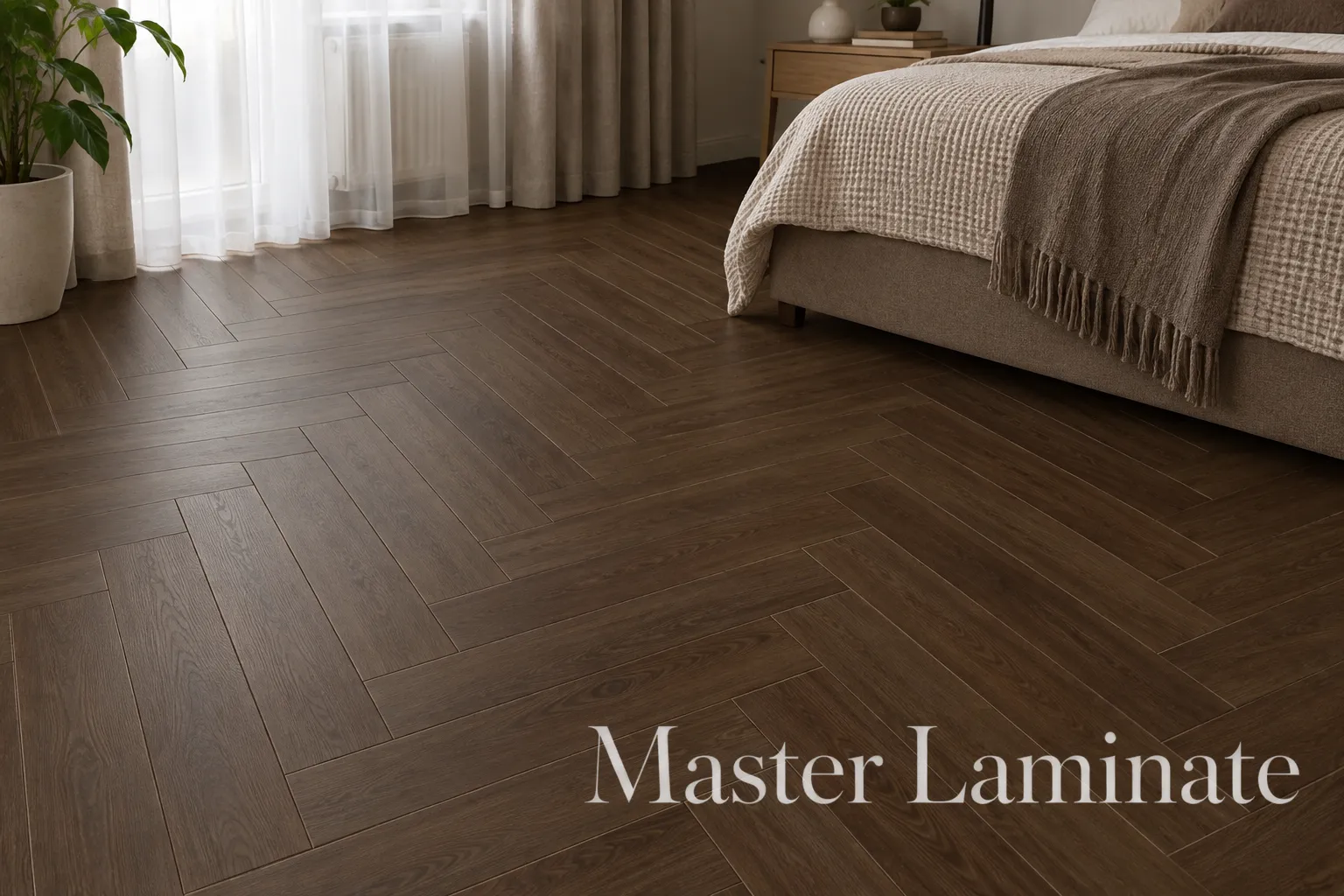 Ламинат Norland Herringbone Elegant 8/33 4V LF303-22 Дуб Треско 600x100