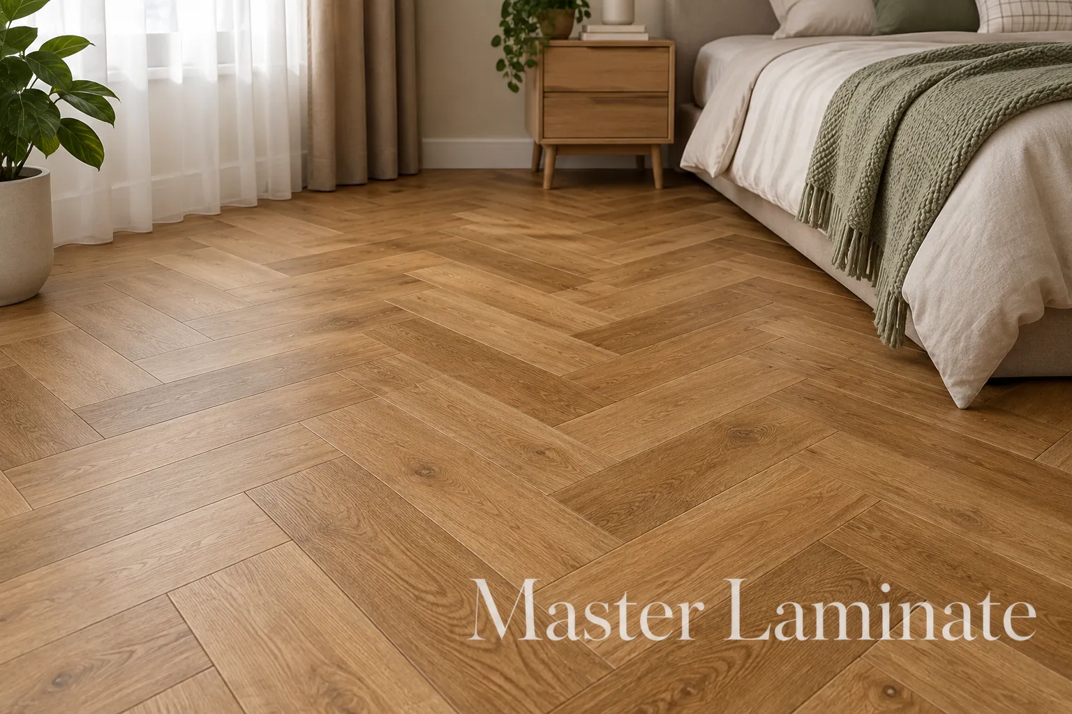 Ламинат Norland Herringbone Elegant Strong 12/33 4V LF304-13 Дуб Помона 600x100