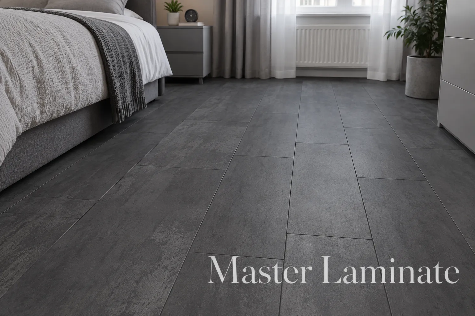 Ламинат Alpine Floor Stone Mood 12/34 4V LF402-03 Премиальный бетон (Concrete Taupe) 600x298