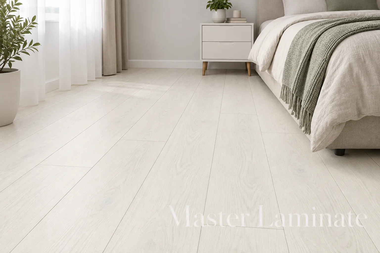 Ламинат My Floor Villa 12/33 4V M1234 Дуб Опал белый 1375x188