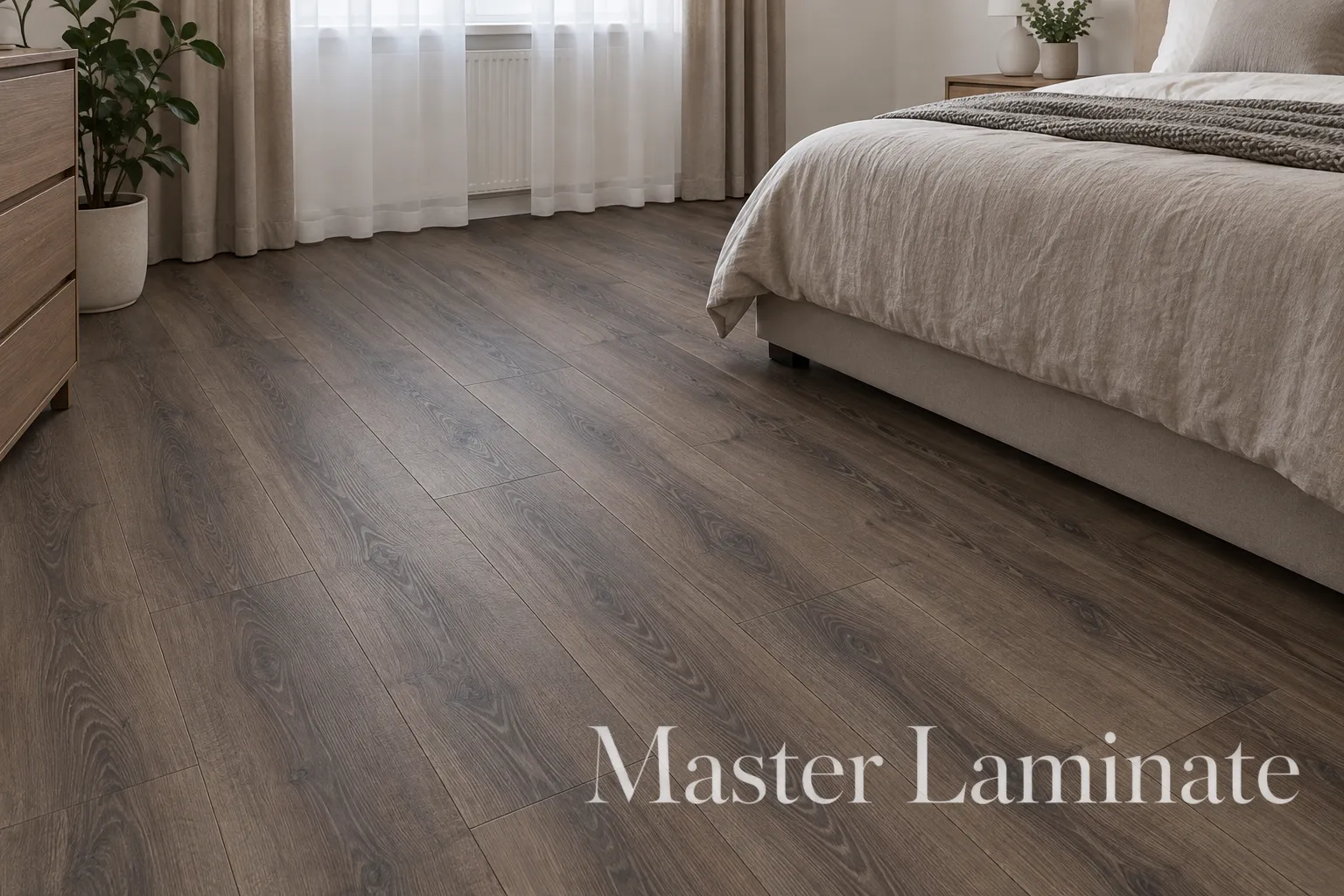 Ламинат Quick-Step Majestic 9.5/32 4V MJ3553 Дуб Пустынный Шлифованный Темно-Коричневый 2050x240