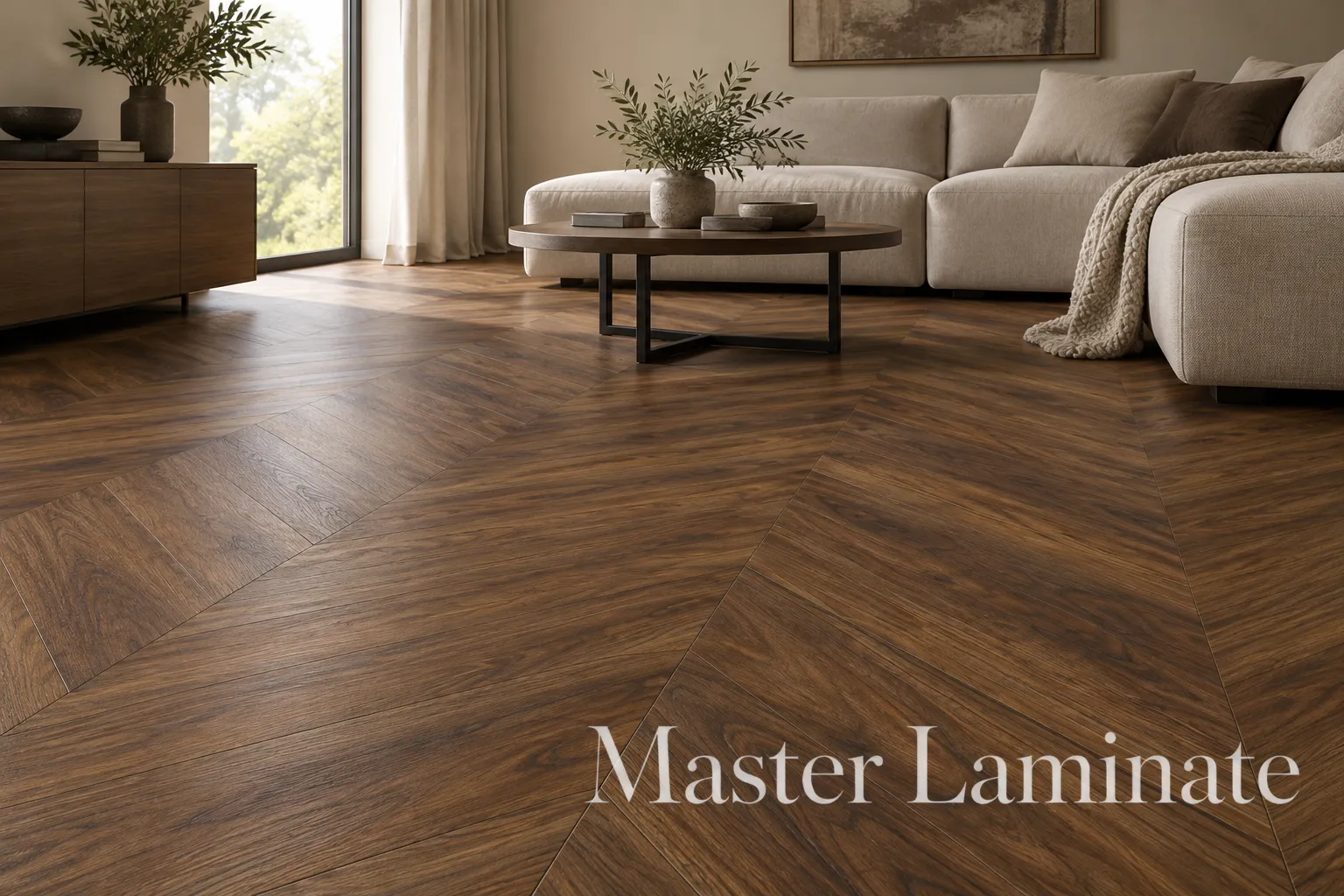 LVT Ламинат My Step Aqua 3/43 4V MSAG07 Орех Неро 555x127