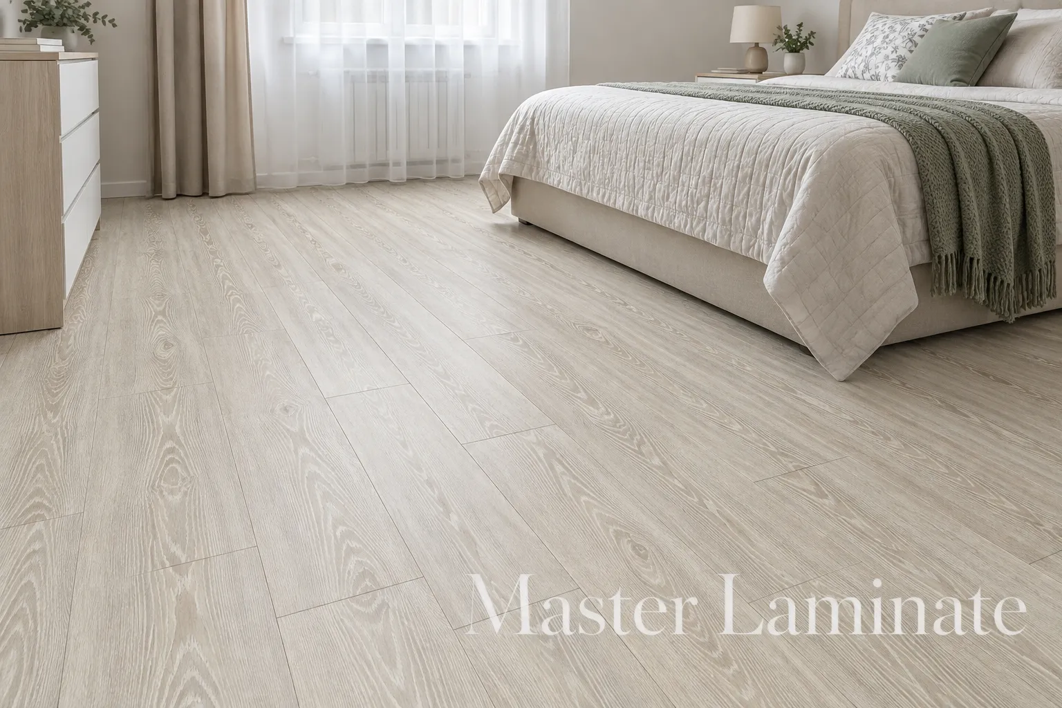Ламинат AGT Natura Select 8/32 4V PRK202 White Oak 1200x191