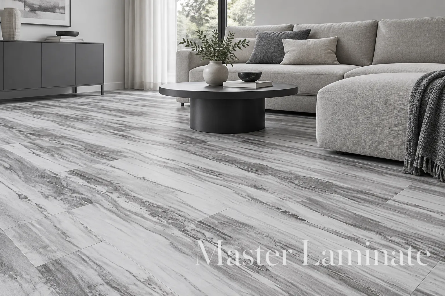 Инженерная композитная доска Natura Stone 4/43 4V S-001-03 Мун Лайт 610x305