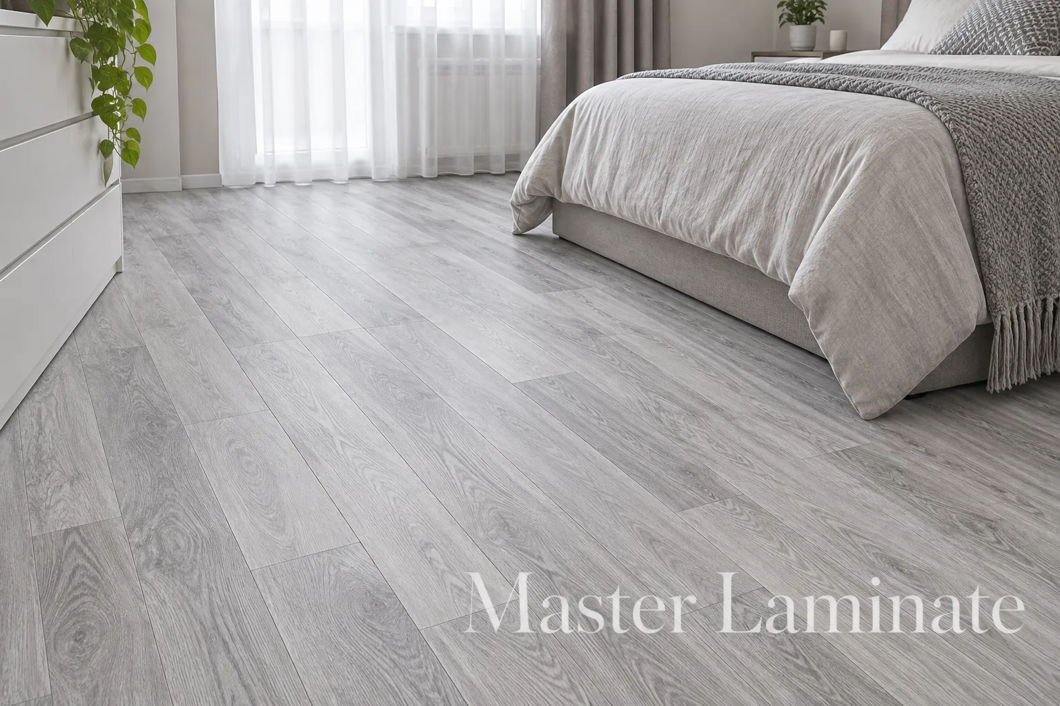 Ламинат Faus Masterpieces 8/33 4V S174221 Grey Chevron 1184x293.4