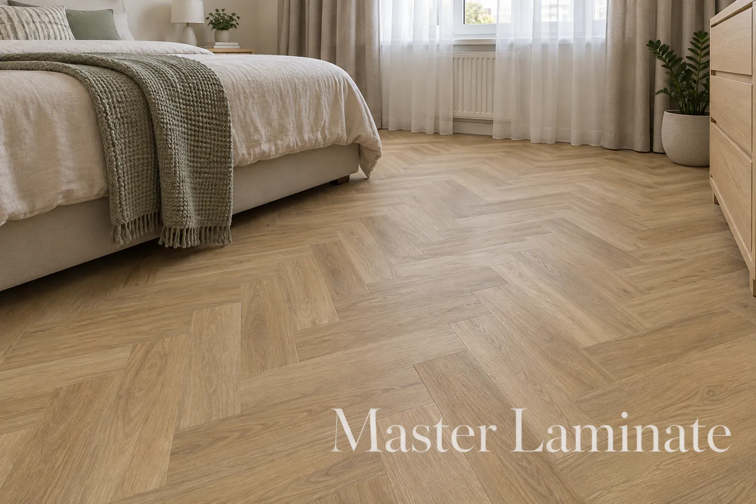 Ламинат Faus Masterpieces 8/33 S174276 Natural Parquet/Natural Herringbone 1184x293.4