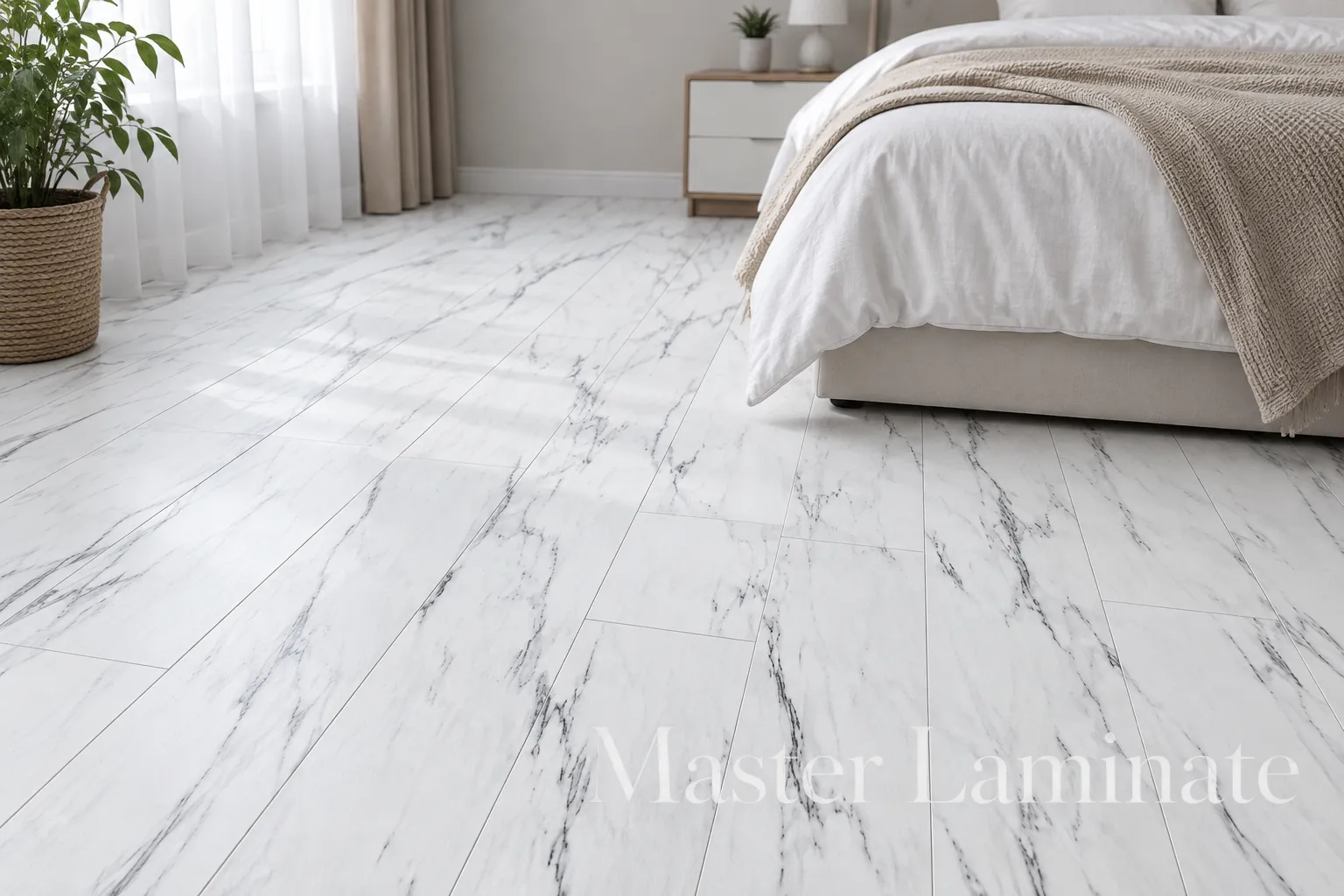 Ламинат Faus Industry Tiles 8/33 4V S179677 Marmolstatuario 1182.2x601
