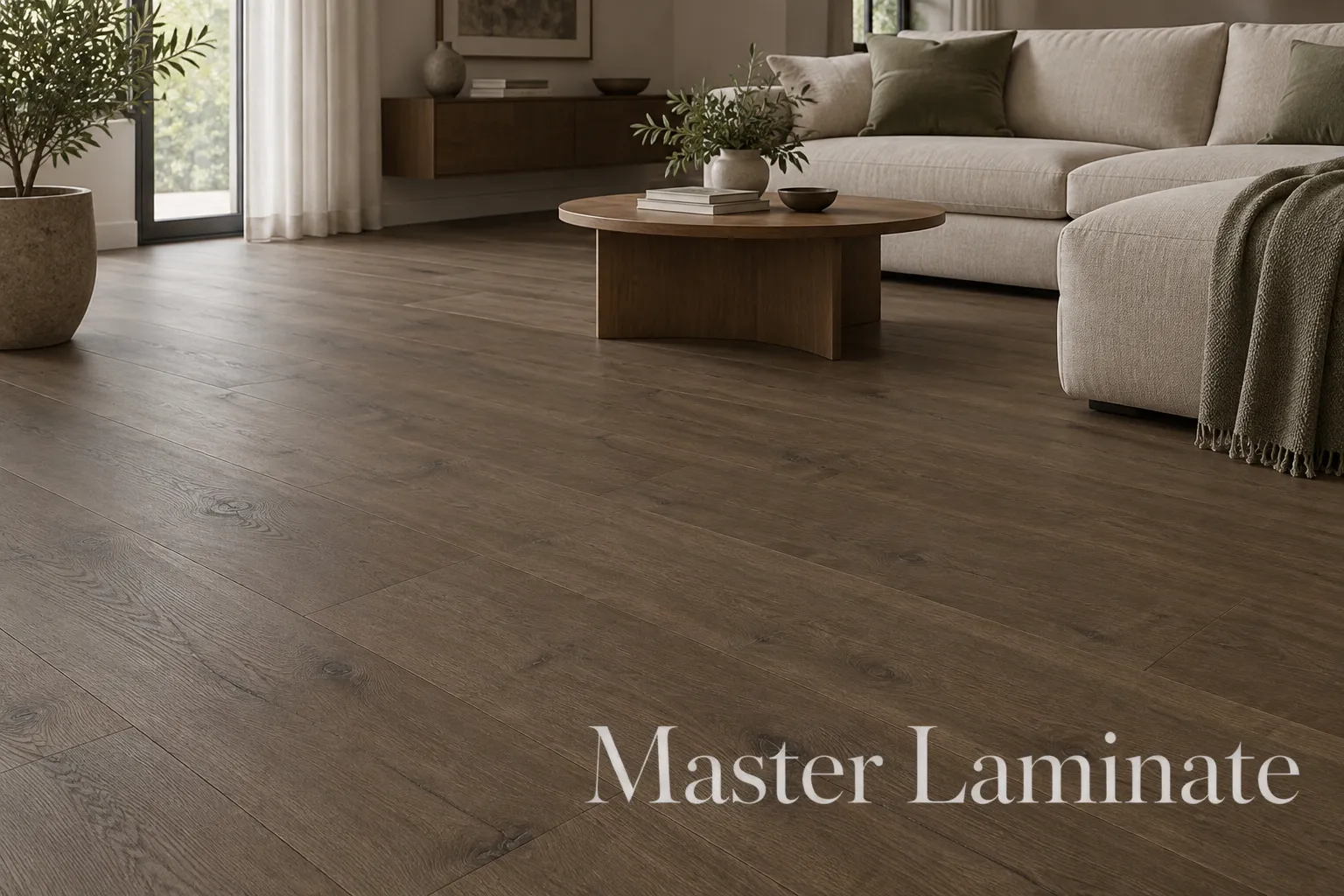 LVT Плитка Quick-Step Vinyl Flex Fuse 2.5/33 4V SGMPC20330 Дуб Льняной Темно-Коричневый 1500x228.6