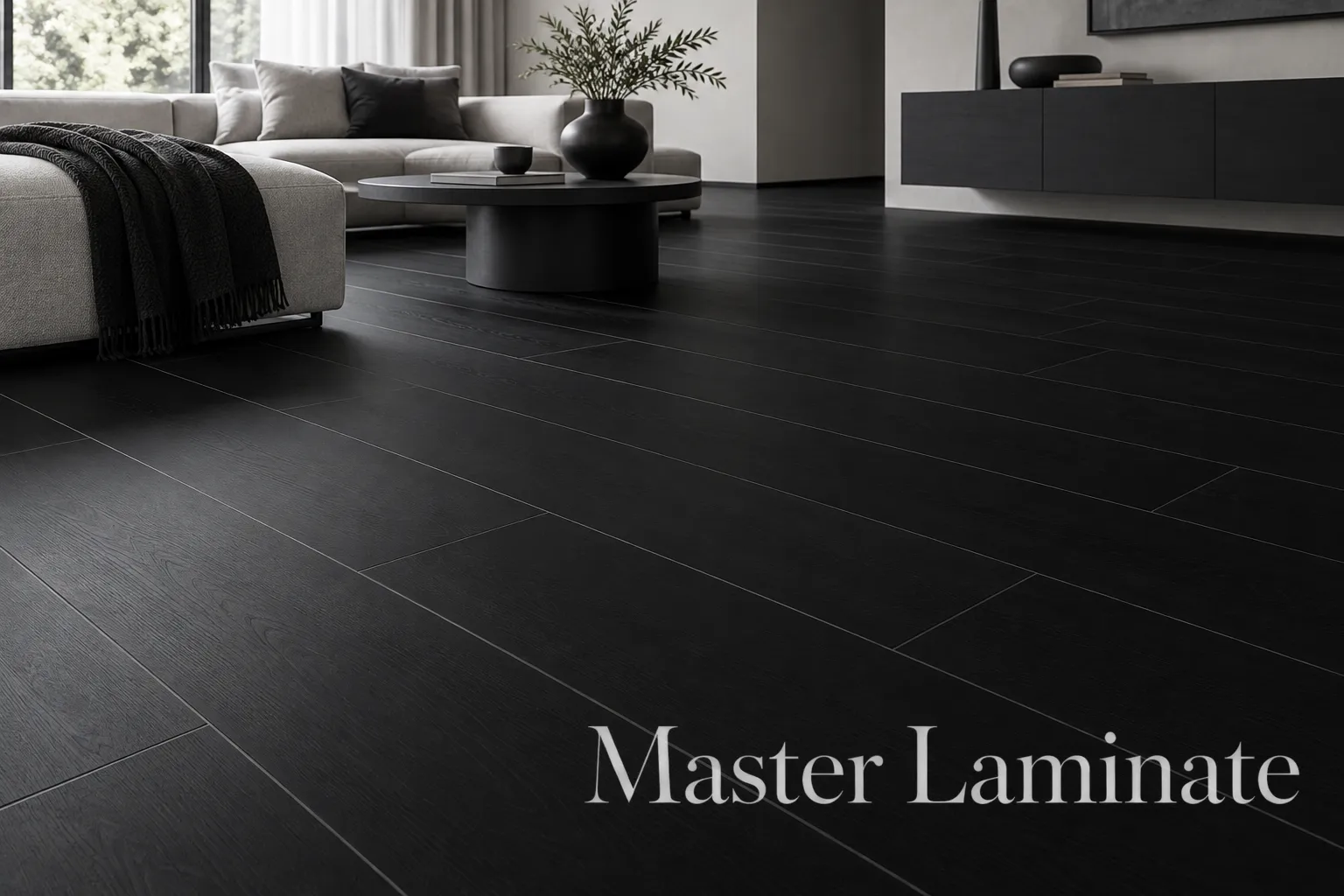 SPC Ламинат Falquon The Floor Herringbone 6/33 U190 Black 740x148