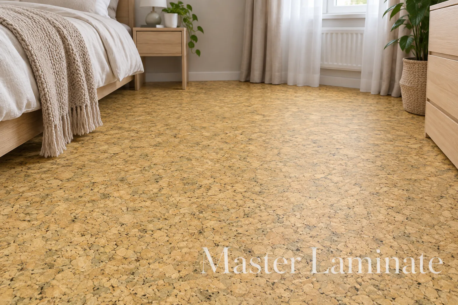 Пробковое покрытие EasyCork Коимбра Замковое 910x300x10