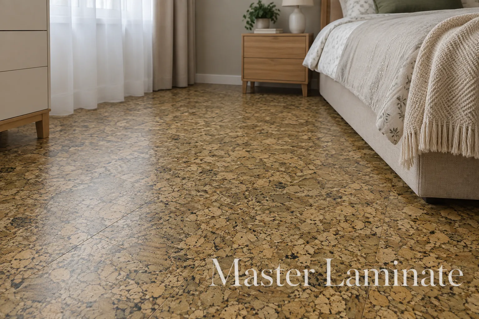 Пробковое покрытие EasyCork Кордоба Замковое 910x300x10