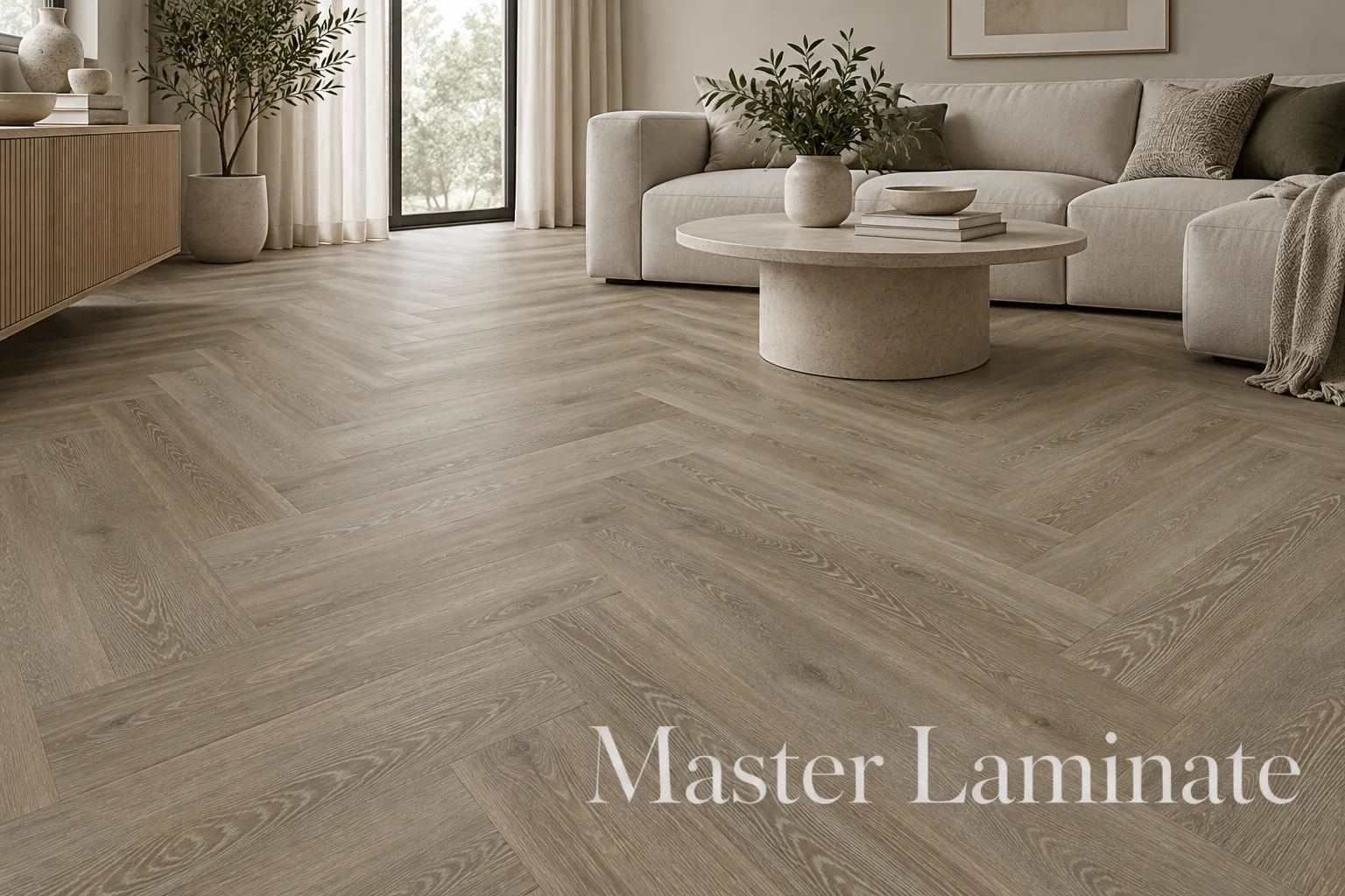 SPC Ламинат Creto EcoParquet 4/43 4V СR АМ 1055-4 Дуб натуральный Taupe 635x127