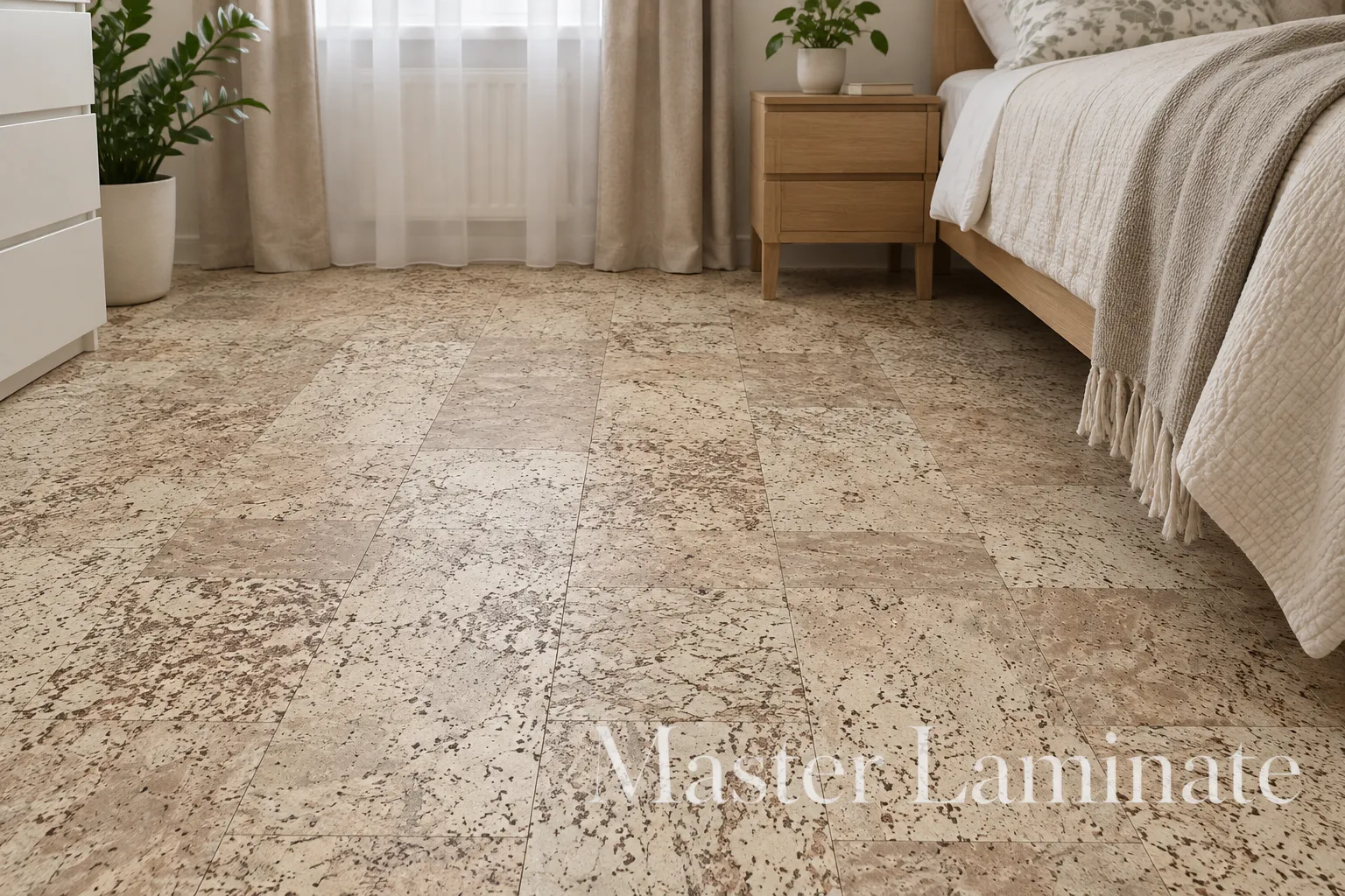 Пробковое покрытие EasyCork Саламанка Замковое 910x300x10